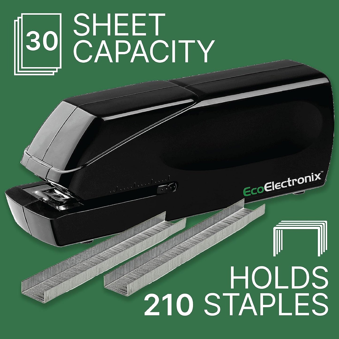 Eco Electronix StaplePro black sheet capacity